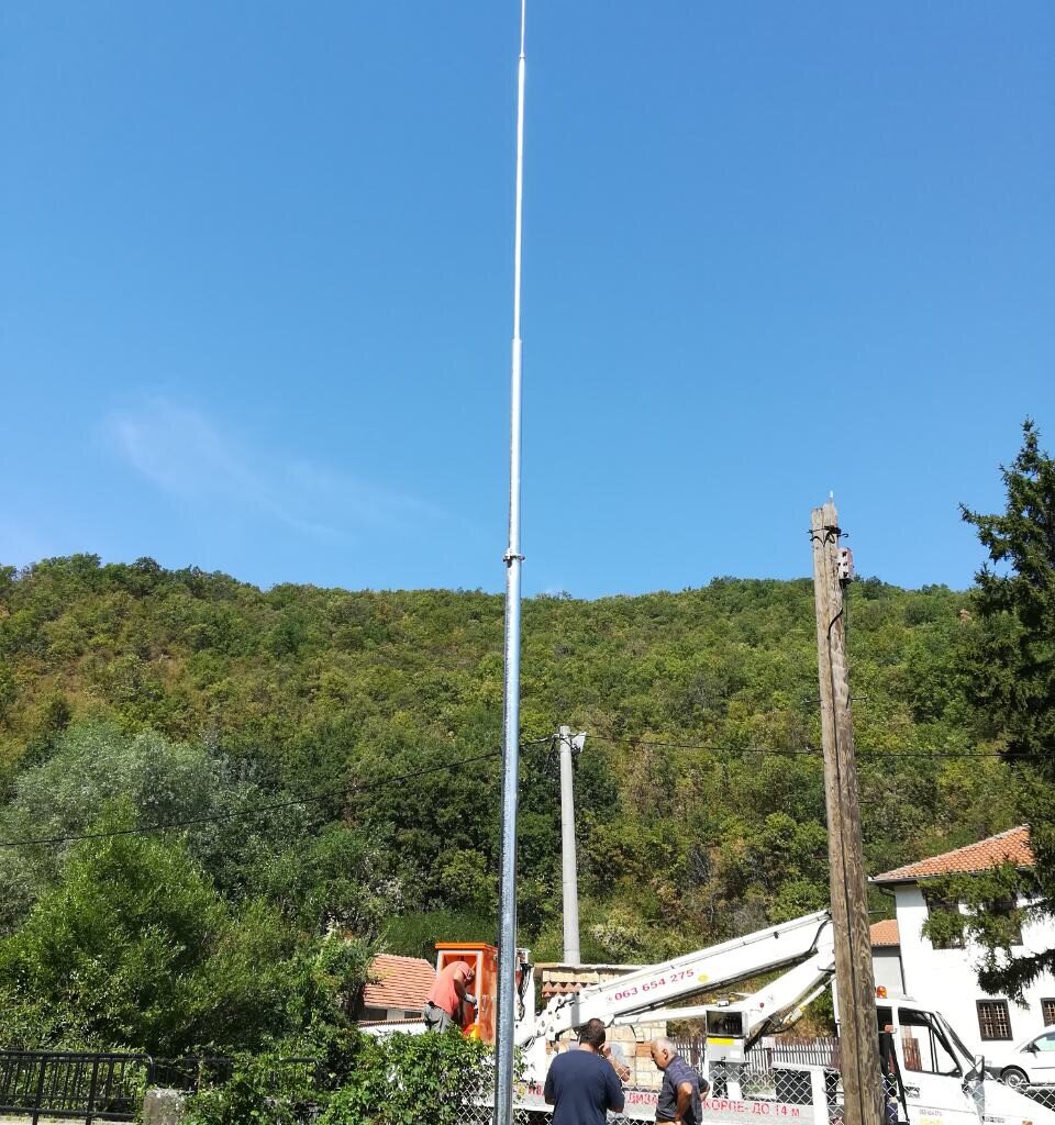 Manastir Lešje gromobran